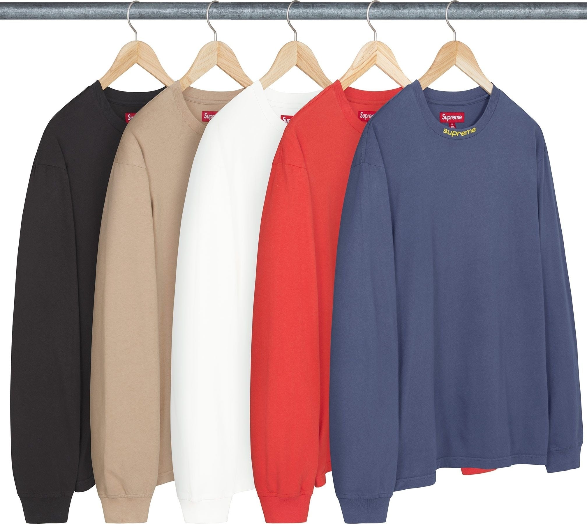 Embroidered Collar L/S Top